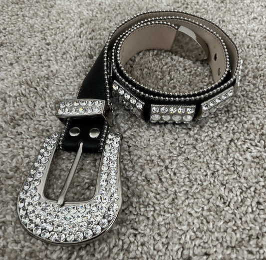 Rhinestone BB Belt