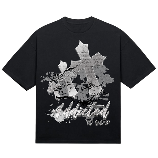 ADDICTED TO GOD BOXY FIT